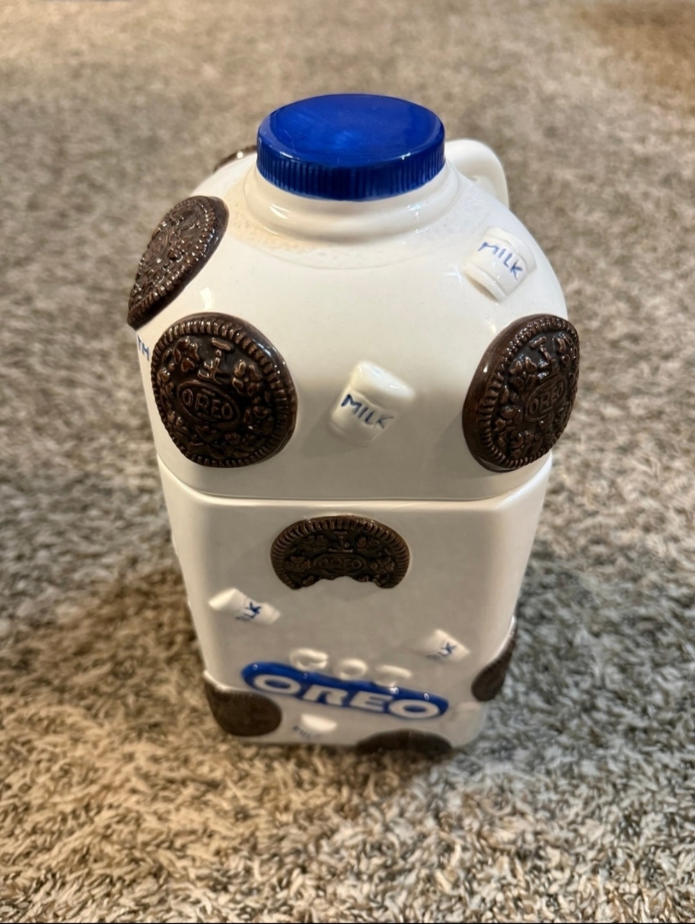 Vintage "Nabisco" Oreo  Milk Jug Cookie Jar - Picture 9 of 16